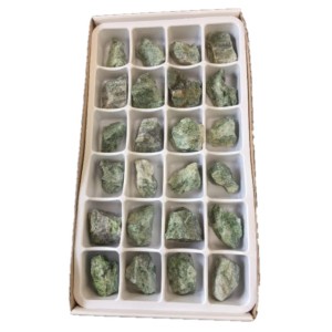 Diopsidium Rough Stone Box - 24 Pcs